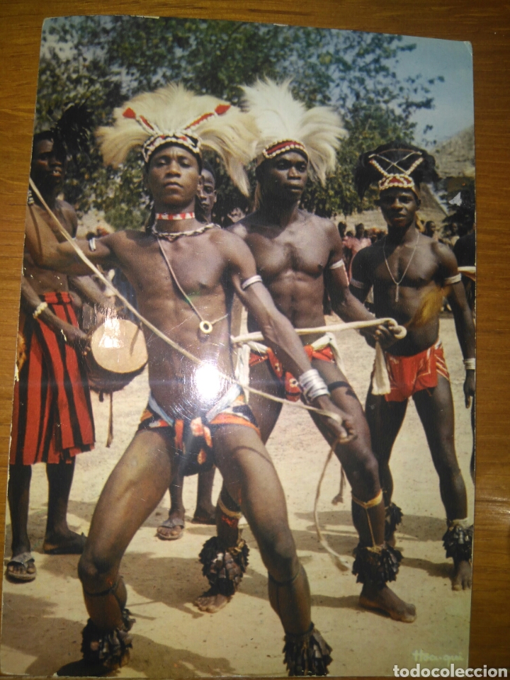 Postales: POSTAL ED. HOA-QUI. &Aacute;FRICA EN COLORES. 2647 DANSEURS DU GROUPE MEDY S/C