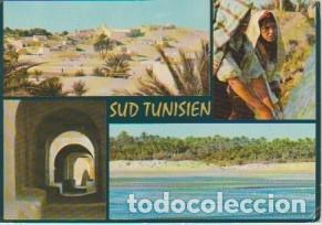Postales: SUR DE TUNEZ ... 1 ESQUINA CON DOBLEZ