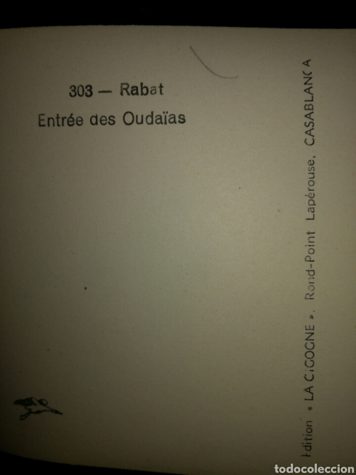 Postales: Postal 303 Rabat sin circular - Foto 3