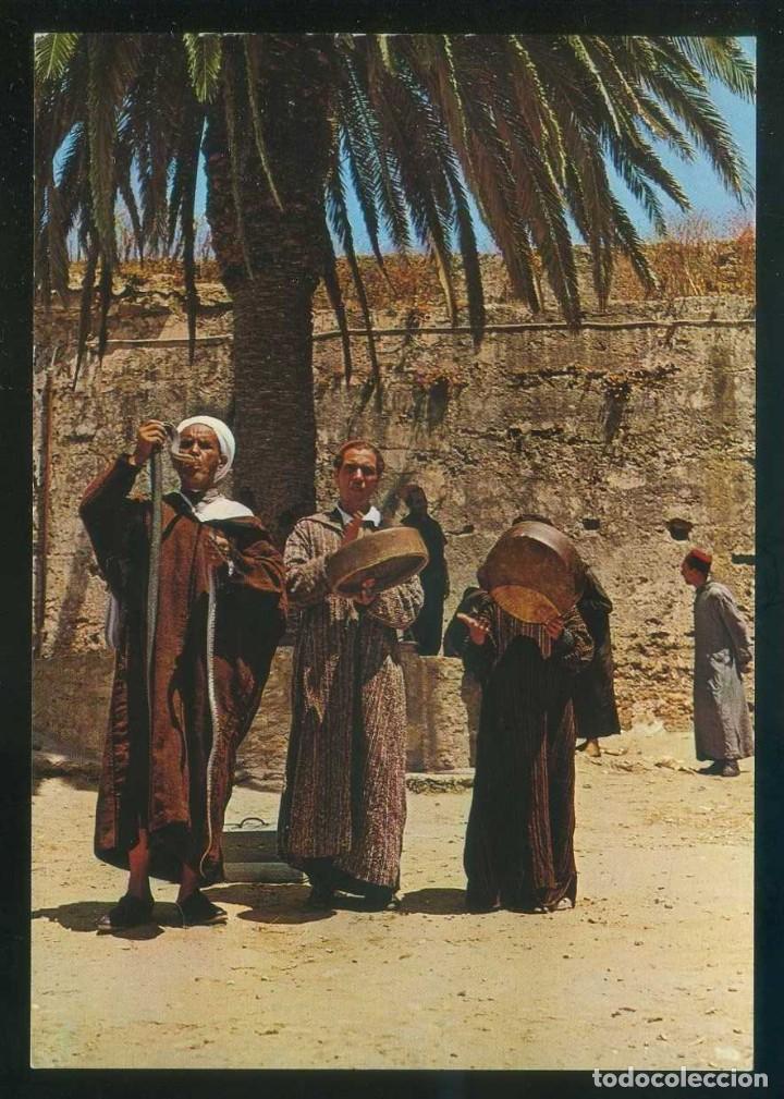 Postales: Marruecos. *Encantador de serpientes* Ed. G. Garrabella - Zgz n&ordm; 4. Escrita.