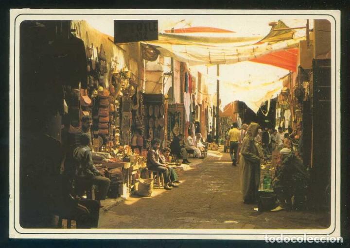 Postais: Marruecos. *Maroc Typique. Artisant* Ed. Casa-Images n&ordm; 48. Circulada 1988.