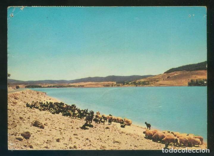 Cartoline: Marruecos. *Immouzer du Kandar. Le Lac Dae&iuml;t Aoua* Circulada 1978.
