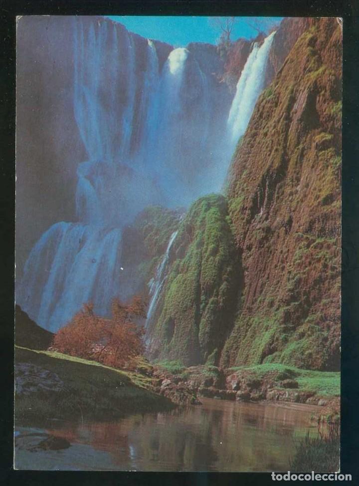 Cartoline: Marruecos. *Cascades d'Ouzoud* Circulada 1985.