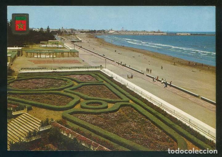 Cartoline: Marruecos. El Jadida. *La Playa...* Ed. Fisa n&ordm; 3. Nueva.