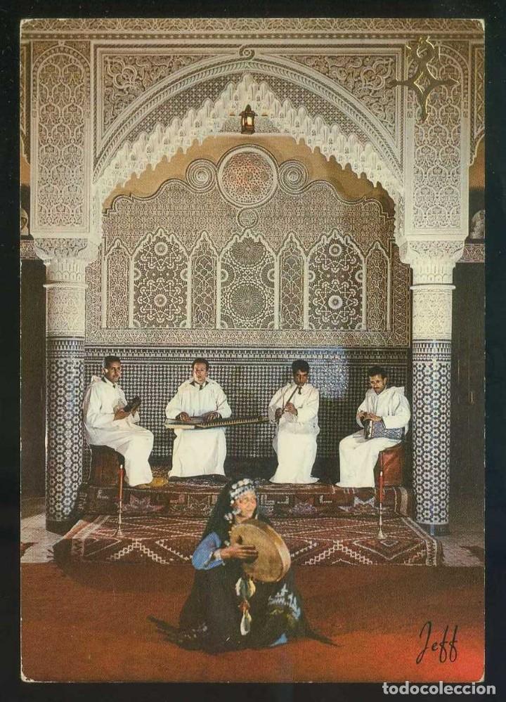 Cartes Postales: Marruecos. Casablanca. *Spectacle du Rissani* Ed. Jeff n&ordm; 5385B. Nueva.