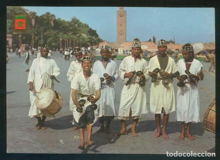Cartoline: Marruecos T&iacute;pico. *Folklore* Ed. Fisa n&ordm; 54. Nueva.