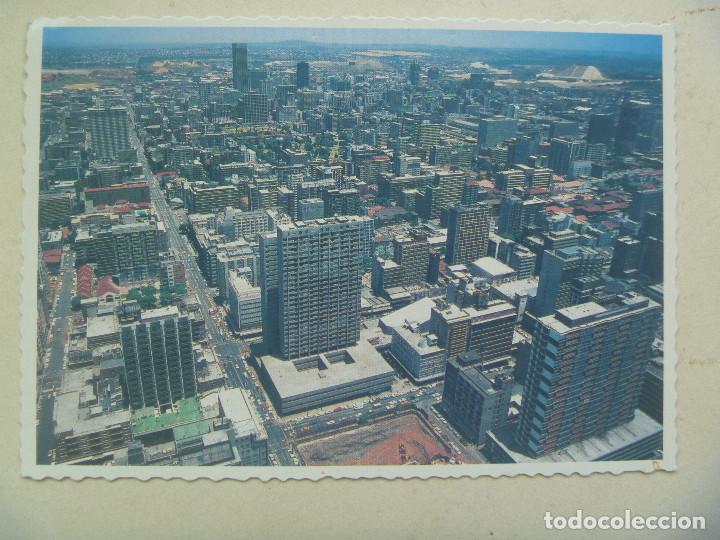 Postkarten: POSTAL DE JOHANESBURGO ( SUDAFRICA ) : VISTA AEREA .. A&Ntilde;OS 70 .