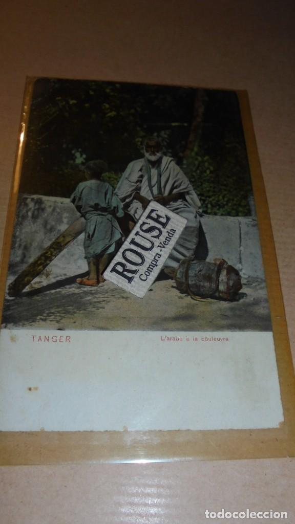 Cartes Postales: TANGER - L'ARABE &Aacute; LA COULEURE - A. BANZAQUAN , TANGER - 14X9 CM.