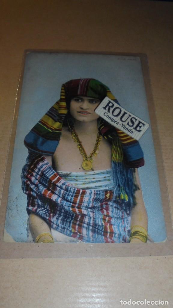 Cartes Postales: CAIRO - FILLE ARABE . CIRCULADA 1907 - 14X9 CM.