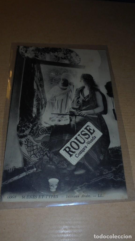 Cartes Postales: 6068  SCENES ET TYPES - INTERIEUR ARABE - LL 14X9 CM. POSTAL CIRCULADA