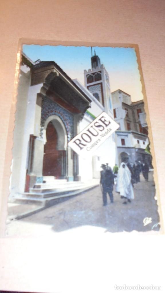 Cartes Postales: CAP 128 TANGER LA GRANDE MOSQU&Eacute;E DU PETIT-SOCCO 14X9 CM. POSTAL CIRCULADA