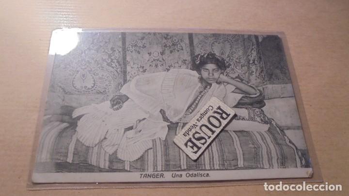 Postais: TANGER - UNA ODALISCA -N&ordm; 59 COLECCION HISPANO-MARROQUI - 14X9 CM.