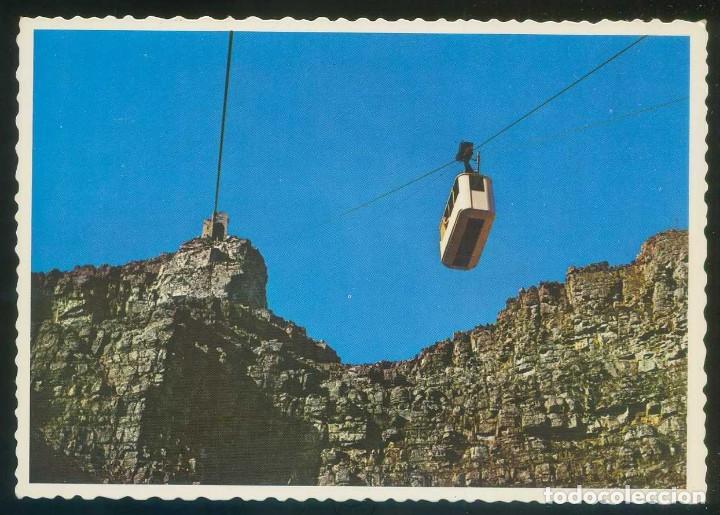 Postais: Sud&aacute;frica. Cape Town. *Up and up to the top of Table Mountain...* Nueva.