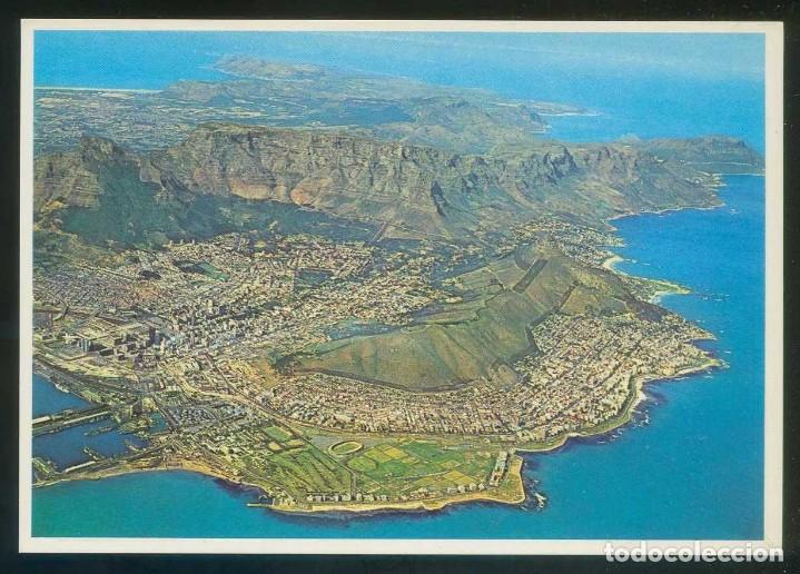 Postais: Sud&aacute;frica. Cape Town. *Aerial view...* Ed. Protea Colour Prints n&ordm; 967. Nueva.