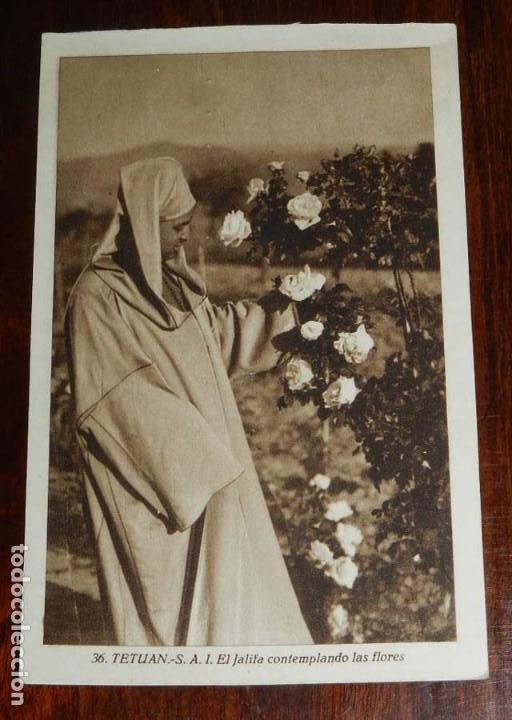 Cartes Postales: POSTAL DE TETUAN, MARRUECOS, S.A.I. EL JALIFA, HASSAN BEN EL MEHDI BEN MOHAMMED, ED. L. ROISIN, NO C