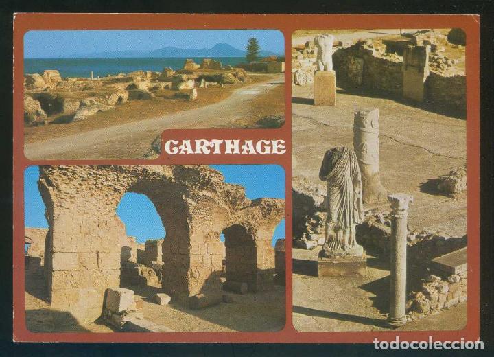 Postais: T&uacute;nez. Carthage. Ed. Tanit n&ordm; 5. Nueva.