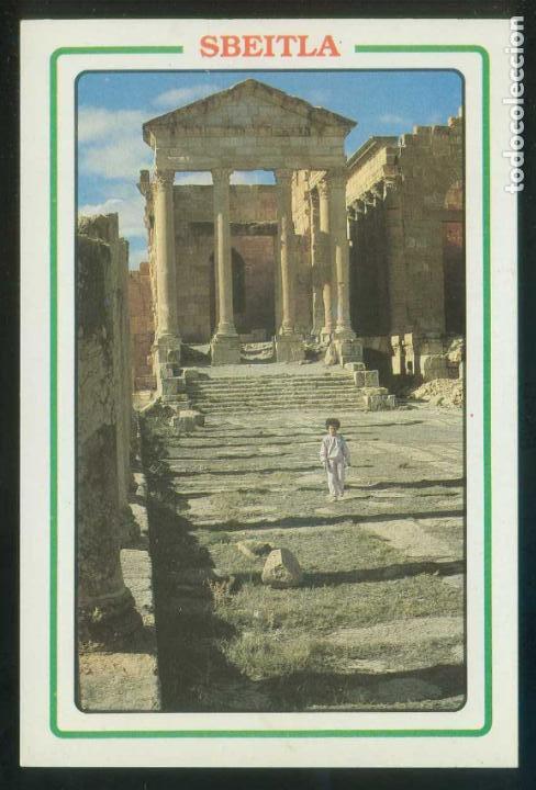 Cartes Postales: T&uacute;nez. Sbeitla. *Ruines Romaines* Ed. Spectrum. Nueva.