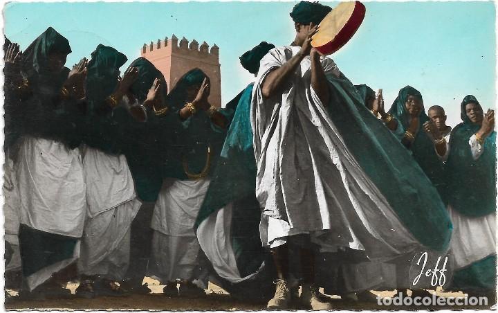 Postais: MARRUECOS .- MAROC PITTORESQUE .- DANSE GUEDRA N&ordm; 409 EDITION JEFF / ROBERT DIRENN