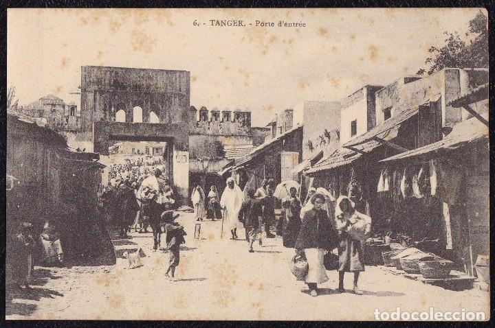 Postais: POSTALES - TANGER. PORTE D'ENTR&Eacute;E.