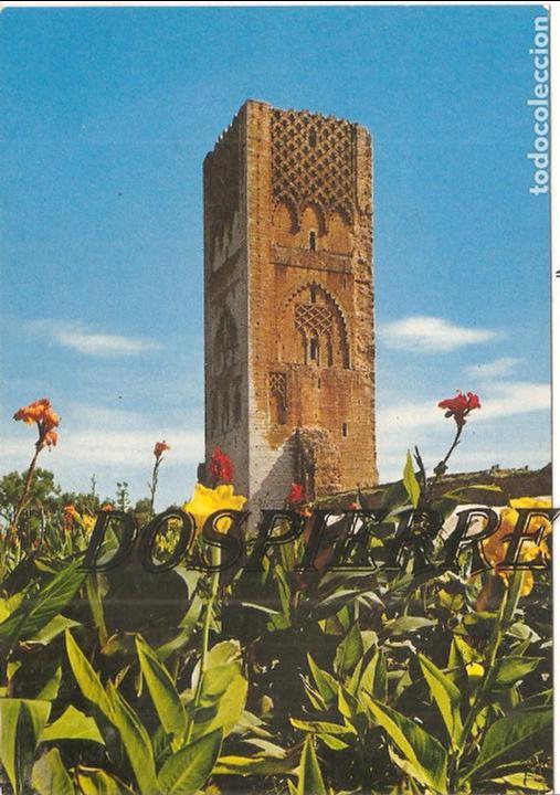 Postais: POSTAL, RABAT-MARRUECOS, TORRE HASSAN, SIN CIRCULAR