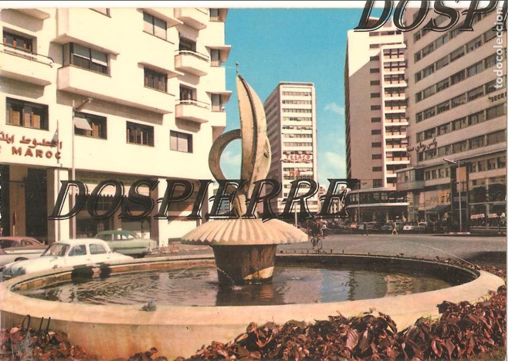 Postais: POSTAL, CASABLANCA-MARRUECOS, AVDA. DE F.A.R., SIN CIRCULAR