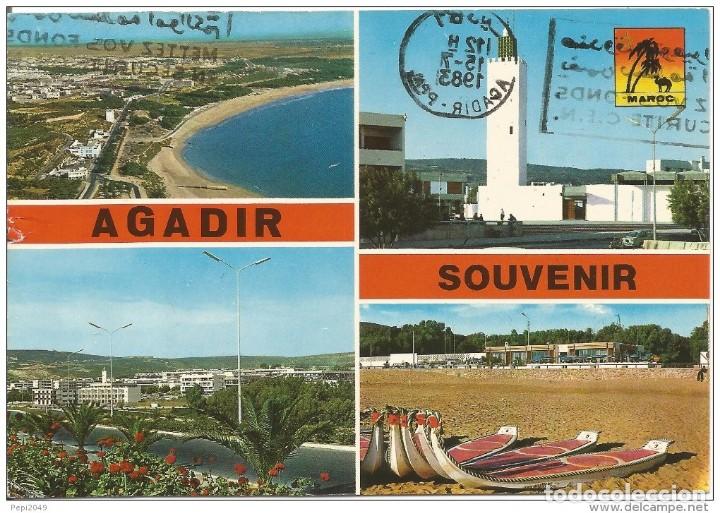 Postales: :::: C728 - POSTAL - AGADIR - SOUVENIR - Foto 1