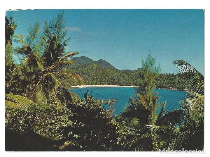 Cartes Postales: ISLAS SEYCHELLES.- BAY TAKAMAKA, MAH&Eacute;. A&Ntilde;OS 70- CIRCULADA