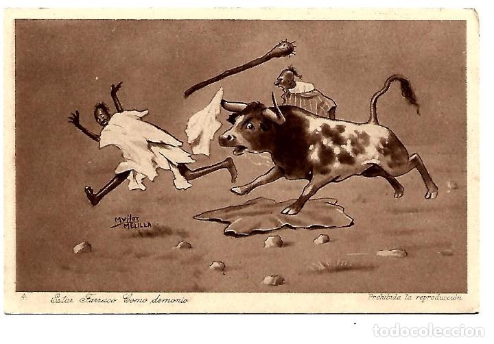 Cartes Postales: 25200- PRECIOSA Y ANTIGUA POSTAL - TOROS- ESCRITA - EL 4 - 9 - 1926 EDICION DE 1921