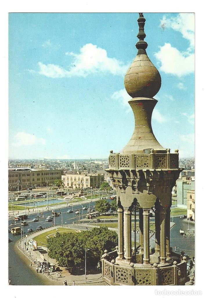 Cartes Postales: CAIRO.- N&ordm; 47, PLACE DE LA GARE CENTRALE. ESTACI&Oacute;N CENTRAL. EGIPTO- SIN CIRCULAR. A&Ntilde;OS 70