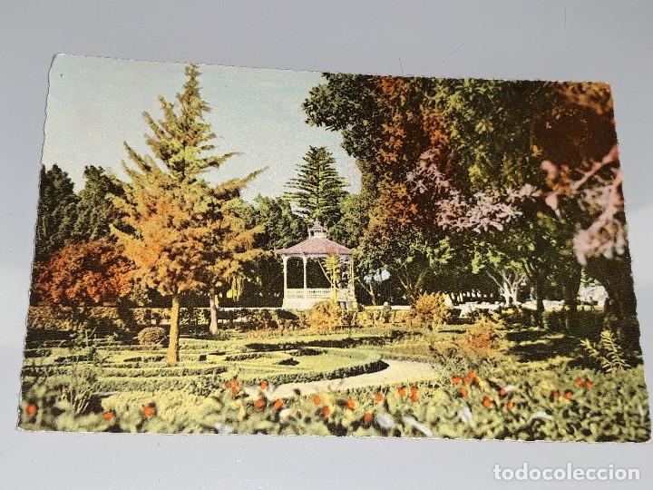 Postales: ANTIGUA POSTAL DE PERREGAUX ORAN ARGELIA A&Ntilde;OS 40 / 50 PLAZA LOUIS LAURENT JARDIN PUBLICO