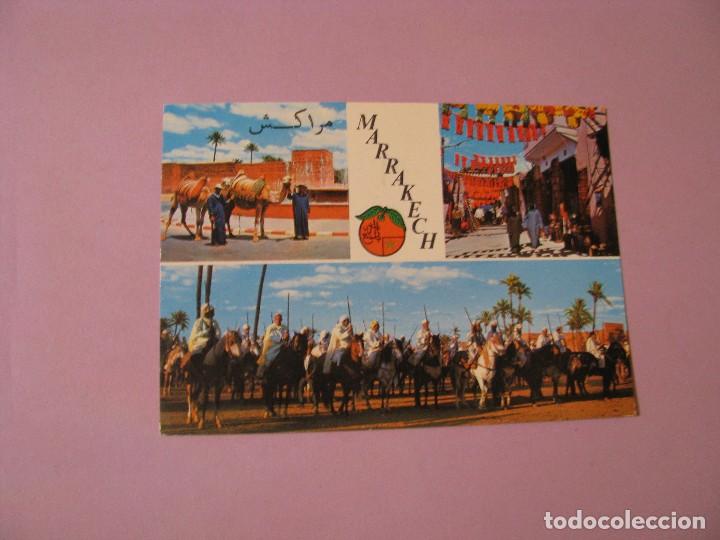 Postales: POSTAL DE MARRUECOS. MARRAKECH. CIRCULADA 1977. - Foto 1