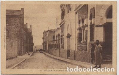 Postais: POSTAL DE MARRUECOS. TETUAN. CALLE PEDRO ANTONIO R. LARCON N&ordm; 55   P-AFyMA-675,2