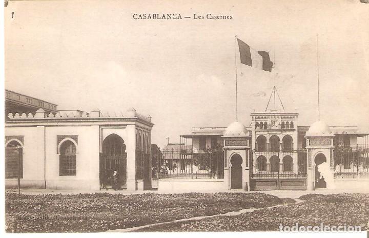 Postais: POSTAL ANTIGUA, MARRUECOS, CASABLANCA, LES CASERNES, SIN CIRCULAR