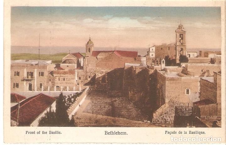 Postais: POSTAL ANTIGUA, ISRAEL, BETHLEHEM, FONT OF THE BASILIC, SIN CIRCULAR