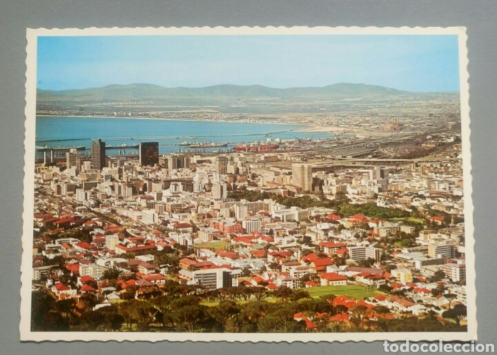 Postais: postal africa Mother city cape town south africa vista aerea a&ntilde;os 70