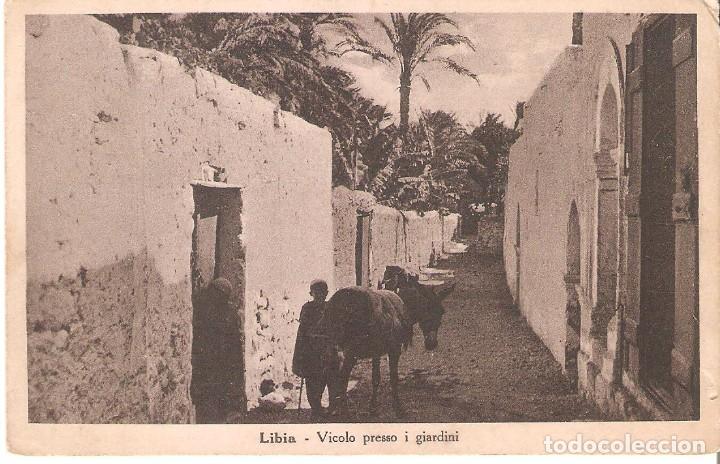 Postais: POSTAL ANTIGUA, LIBIA, ESCENA, SIN CIRCULAR