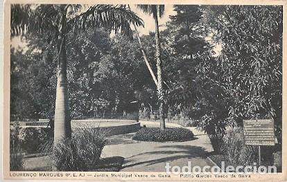 Postais: Mozambique & Portugal Ultramar, Louren&ccedil;o Marques, Jardines Municipal Vasco da Gama (6868)