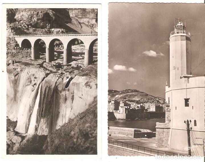 Postais: LOTE 2 POSTALES ANTIGUAS, ALGER, SIN CIRCULAR