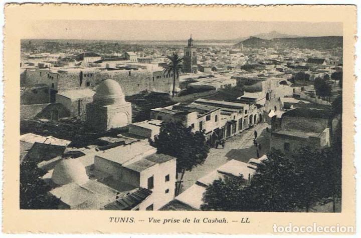 Postais: Postal Tunez. Vue prise de la Casbah