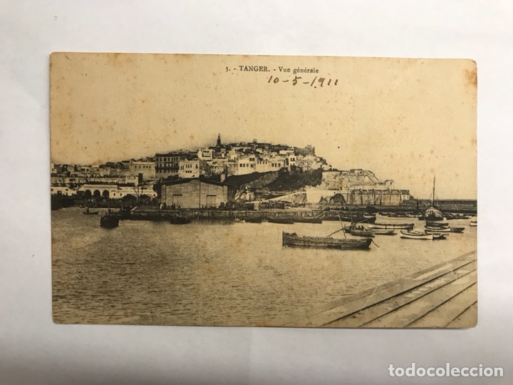 Postais: TANGER (Marruecos) Postal No.3 Vista General. Edita: impr. Reunies de Nancy (a.1911)