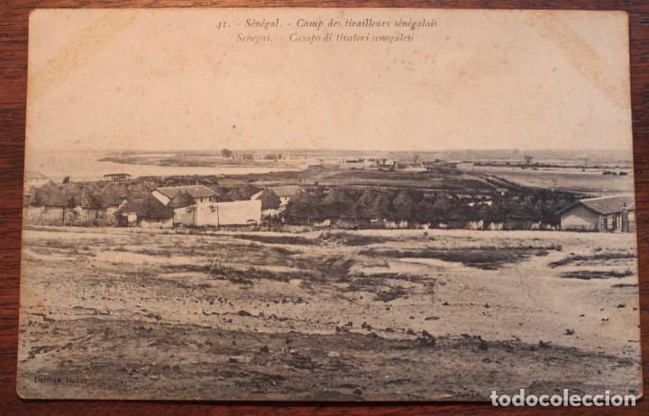 Postais: POSTAL DE SENEGAL- CAMP DES TIRAILLEURS - A&Ntilde;OS 20