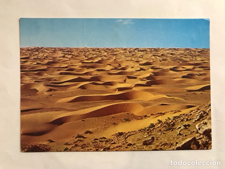 Postais: SAHARA. Postal. Conjunto de Dunas. Colecci&oacute;n Las Afortunadas. (a.1972)