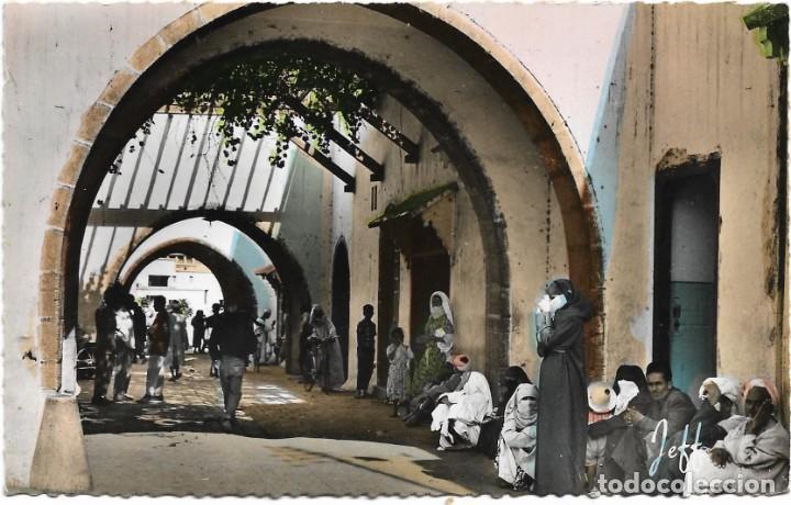 Postcards: CASABLANCA N&ordm; 213 UNE RUE DE LA NOUVELLE M&Eacute;DINA .- EDITION JEFF