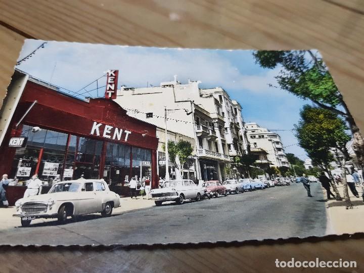 Postales: ANTIGUA POSTAL BOULEVARD PASTEUR T&Aacute;NGER MARRUECOS - Foto 1