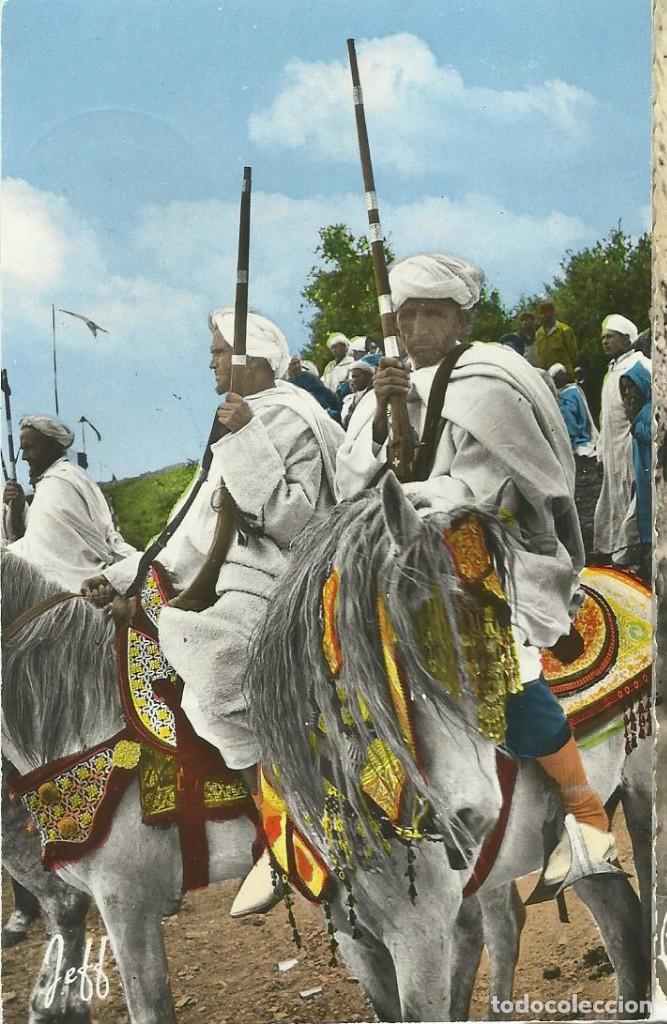 Cartes Postales: MAROC MARRUECOS. Cavaliers Berb&egrave;res