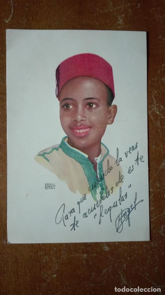 Postais: Tarjeta postal de la oficina de turismo de Marruecos Tetu&aacute;n de Espa&ntilde;a