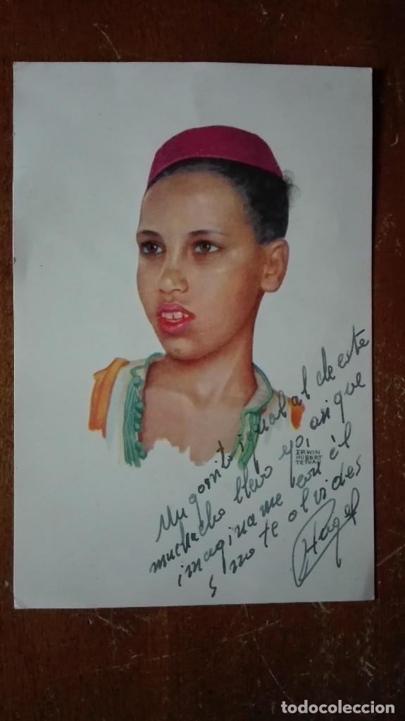 Postais: Tarjeta postal de la oficina de turismo de Marruecos Tetu&aacute;n de Espa&ntilde;a