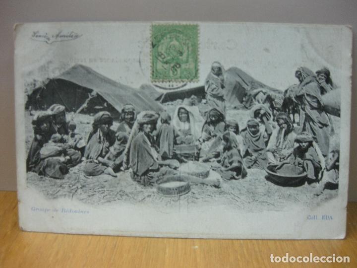 Postales: POSTAL GROUPE DE BEDOUINES. COLL. EDA - Foto 1