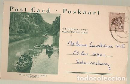 Postais: Sudafrica & Intero, Rio Wilge, Harrismith, Lichtenburg, North West to Johannesburg 1961 (7688)