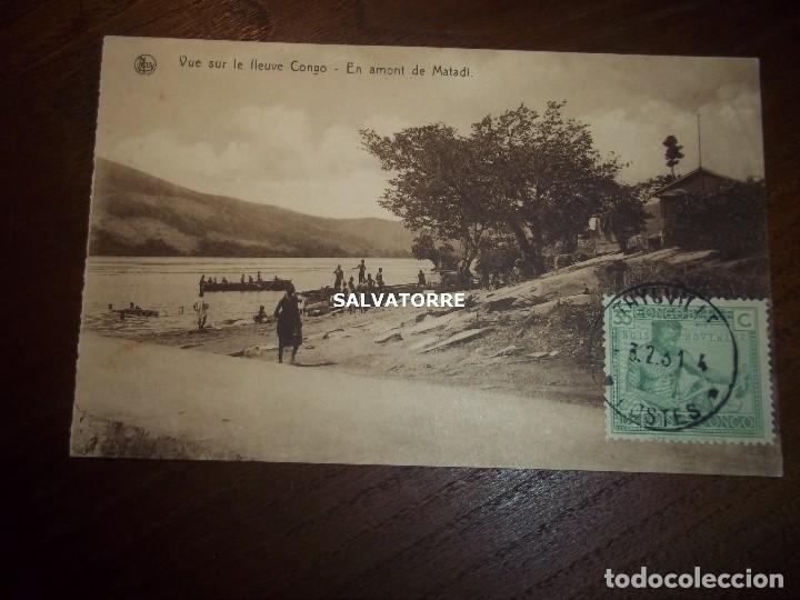 Cartes Postales: COLGO BELGA.BELGE.1914.EN AMONT DE MATADI.NELS.BRUXELLES.MUY DIFICIL